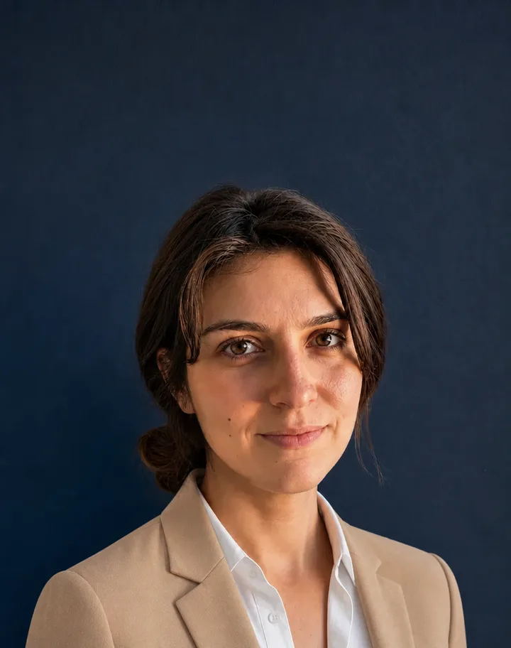 Portrait of Areti Skafida, lawyer